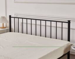 Crazy Price Beds Ltd Cromer Black Metal Bed - Size: Single - thumbnail 3
