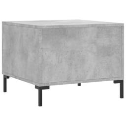 Berkfield Home Decorative Coffee Tables 2 pcs Concrete Grey 50x50x40 cm Engineer - Size: 50 x 50 x 40 cm - thumbnail 9