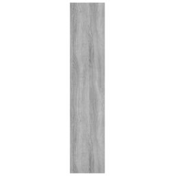 Berkfield Home Wall Shelf Grey Sonoma 90x16x78 cm Engineered Wood - Size: 90 x 16 x 78 cm - thumbnail 5