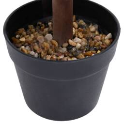Berkfield Home Artificial Boxwood Plant with Pot Ball Shaped Green 60 cm - thumbnail 4