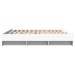 Berkfield Home Bed Frame without Mattress White 180x200 cm Super King Engineered Wood - thumbnail 6