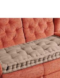 Chums 2 Seater Booster Cushion in Light Brown - thumbnail 3