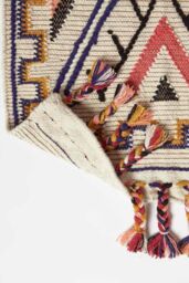Homescapes Goa Multi Colour Kilim Runner Wool Rug 66 x 200 cm - Size: 66 cm x 200 cm - thumbnail 5