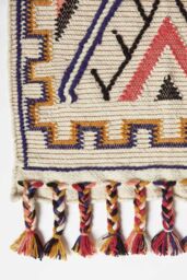 Homescapes Goa Multi Colour Kilim Runner Wool Rug 66 x 200 cm - Size: 66 cm x 200 cm - thumbnail 3