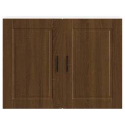 Berkfield Home Kitchen Wall Cabinet Porto Brown Oak Engineered Wood - thumbnail 6