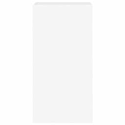 Berkfield Home TV Wall Cabinet with LED Lights White 40.5x35x80 cm - thumbnail 9