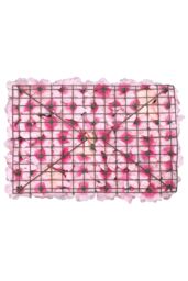 Neel Blue Artificial Flower Wall Panel Decorative Wedding Photography Backdrop in Pale Pink - thumbnail 3