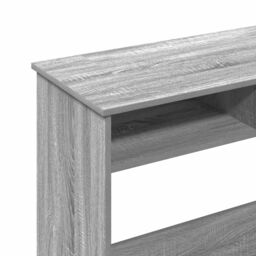 Berkfield Home Desk Grey Sonoma 80x40x75 cm Engineered Wood - Size: 80 x 40 x 75 cm - thumbnail 9