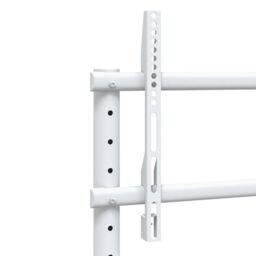 Berkfield Home Easel TV Stand for 37-86 Inch Screen Max VESA 400x600 mm 60 kg in White - thumbnail 9