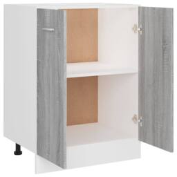 Berkfield Home Premium Bottom Cabinet Grey Sonoma 60x46x81.5 cm Engineered Wood - thumbnail 7