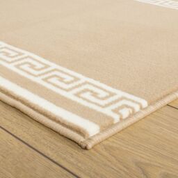 runrug Beige Key Long Hallway Carpet Runner - Size: 60 cm x 420 cm - thumbnail 2