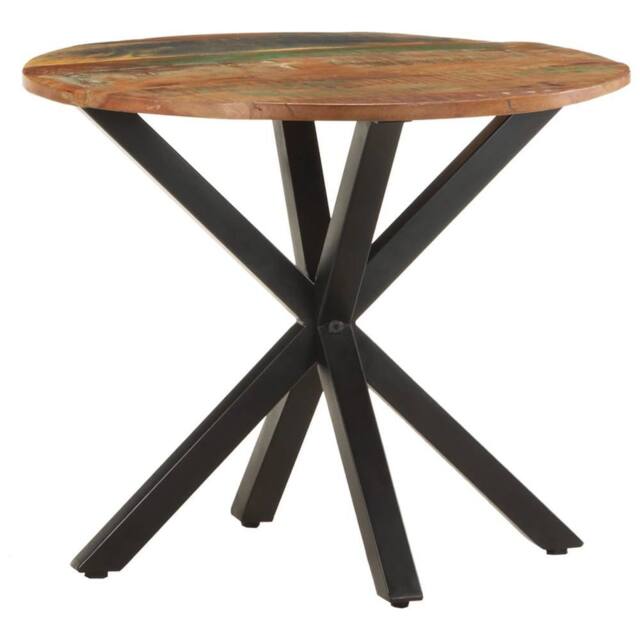 Berkfield Home Side Table 68x68x56 cm Solid Reclaimed Wood in Brown - Size: 68 x 68 x 56 cm - image 1
