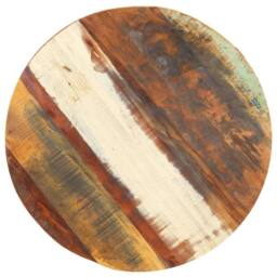 Berkfield Home Side Table 68x68x56 cm Solid Reclaimed Wood in Brown - Size: 68 x 68 x 56 cm - thumbnail 3