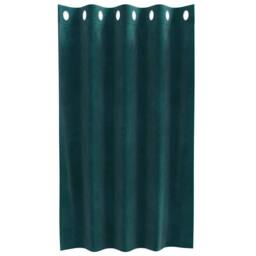 Berkfield Home Blackout Curtains with Eyelets 2 pcs Dark Green Velvet - thumbnail 4