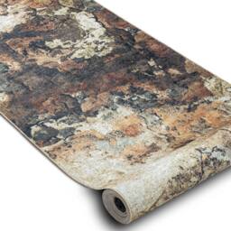 RugsX Anti-Slip Lotus Runner in Beige - Size: 120 cm x 110 cm - thumbnail 2