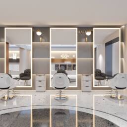 CASSILANDO White 180cm LED Full Length Mirror with Dimmable Color & Brightness in Warm White - Size: 180 cm x 80 cm - thumbnail 5