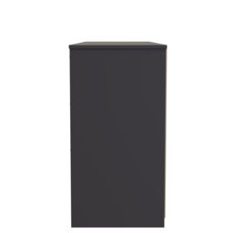 Ready Assembled 2 U Denver 6 Drawer Kneehole Desk (Ready Assembled) in Dark Grey - thumbnail 2