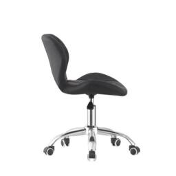 SPETLEK Vanity Desk Chair Vanity Chair Swivel Chair Adjustable Height black - Size: 0.6m2 - thumbnail 4