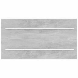Berkfield Home Durable 2 Piece Bathroom Furniture Set Concrete Grey Engineered Wood - thumbnail 9
