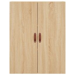 Berkfield Home Highboard Sonoma Oak 69.5x34x180 cm Engineered Wood in Brown - thumbnail 6