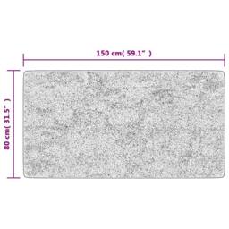 Berkfield Home Rug Washable Patchwork 80x150 cm Multicolour Anti Slip - Size: 100 cm diameter - thumbnail 5