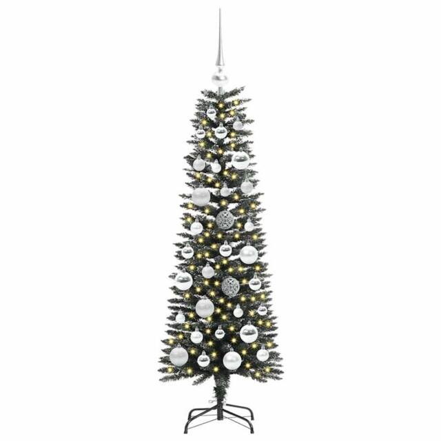 Berkfield Home Elegant Artificial Christmas Tree with Stand Green 40.5 x 40.5 x - image 1