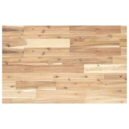 Berkfield Home Versatile Desk Top Untreated 60x50x4 cm Solid Wood Acacia in Brown - Size: 60 x 50 x 4 cm - thumbnail 2