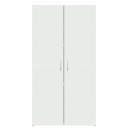 Berkfield Home Durable File Cabinet White 60x32x115 cm Engineered Wood - Size: 60 x 32 x 115 cm - thumbnail 4