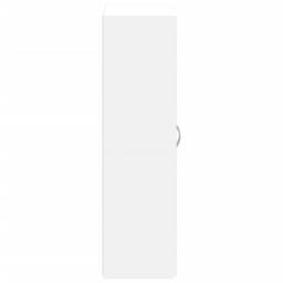 Berkfield Home Durable File Cabinet White 60x32x115 cm Engineered Wood - Size: 60 x 32 x 115 cm - thumbnail 5