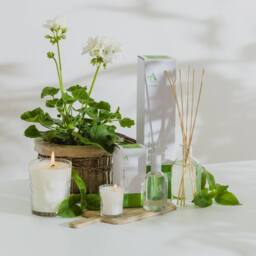 ARRAN Sense of Scotland Bergamot & Geranium - Candle in Clear - thumbnail 3