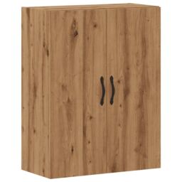 Berkfield Home Wall Mounted Cabinet Artisan Oak 69.5x34x90 cm Engineered Wood in Brown - thumbnail 2