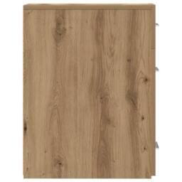 Berkfield Home Modern Apothecary Cabinet Artisan Oak 20x45.5x60 cm Engineered Wood in Brown - thumbnail 8