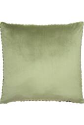 Appletree 'Bobble' Velvet Filled Cushion in Olive - Size: 55 cm x 55 cm - thumbnail 3