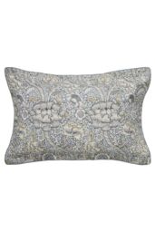 Morris & Co 'Wandle' Cotton Duvet Cover Set in Grey - Size: King - thumbnail 3
