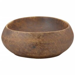 Berkfield Home Countertop Basin Brown Oval 59x40x15 cm Ceramic - Size: 59 x 40 x 15 cm - thumbnail 5
