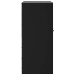 Berkfield Home File Cabinet Black 79x40x90 cm Steel - Size: 79 x 40 x 90 cm - thumbnail 5