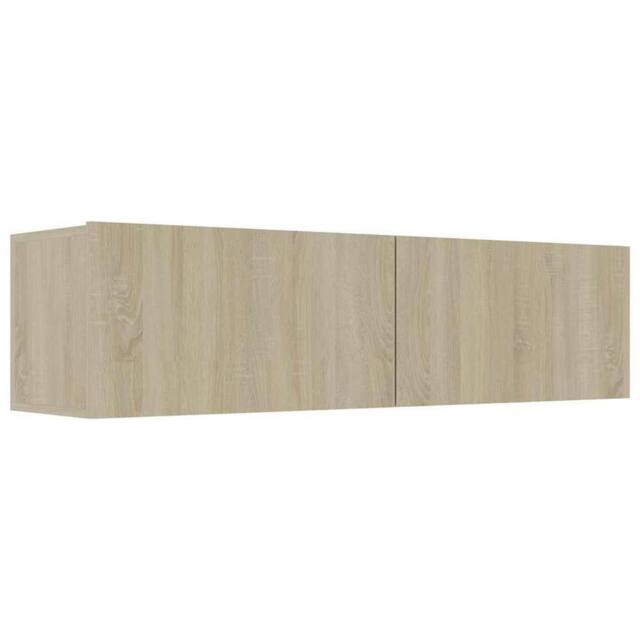 Berkfield Home TV Cabinet Sonoma Oak 120x30x30 cm Engineered Wood - Size: 120 x 30 x 30 cm - image 1