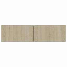 Berkfield Home TV Cabinet Sonoma Oak 120x30x30 cm Engineered Wood - Size: 120 x 30 x 30 cm - thumbnail 6
