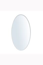 Living and Home European Style Frameless Beveled Edge Oval Bathroom Wall Mirror, 40cm W x 60cm H in Clear - Size: 40 cm W x 60 cm H - thumbnail 3