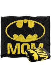 Batman Bat Mom Officially Licensed Silky Touch Super Soft Throw Blanket 152x127 cm in White - thumbnail 2