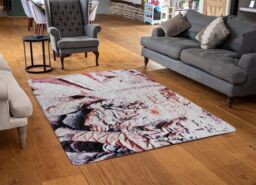 Benjamin Tate Design Getting Ready Battle Of Britain Rug in Natural - Size: Large - thumbnail 2