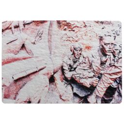 Benjamin Tate Design Getting Ready Battle Of Britain Rug in Natural - Size: Large - thumbnail 1