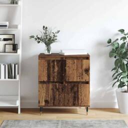 Berkfield Home Sideboard with Storage with Door Brown 60 x 35 x 70 cm Engineered wood - thumbnail 4