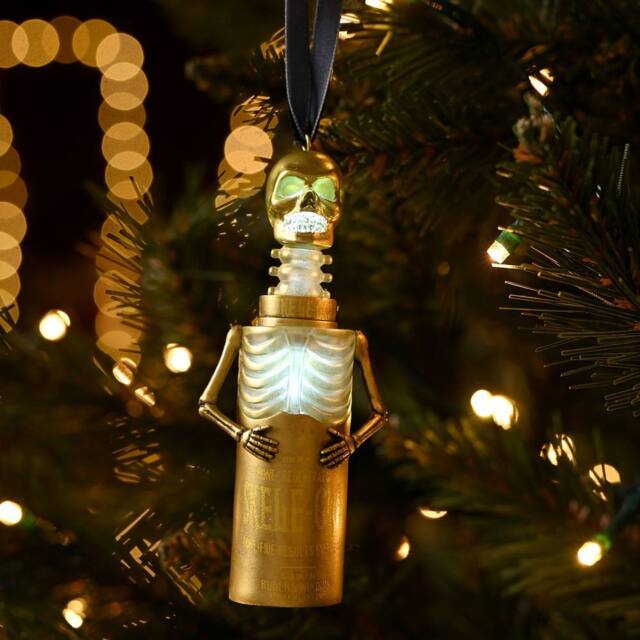 Warner Bros Harry Potter Alumni LED Hanging Decoration - Skelegro in Gold - image 1