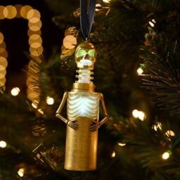 Warner Bros Harry Potter Alumni LED Hanging Decoration - Skelegro in Gold
