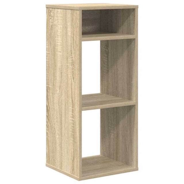 Berkfield Home Book Cabinet Sonoma Oak 34x31x80 cm Engineered Wood in Brown - Size: 34 x 31 x 80 cm - image 1