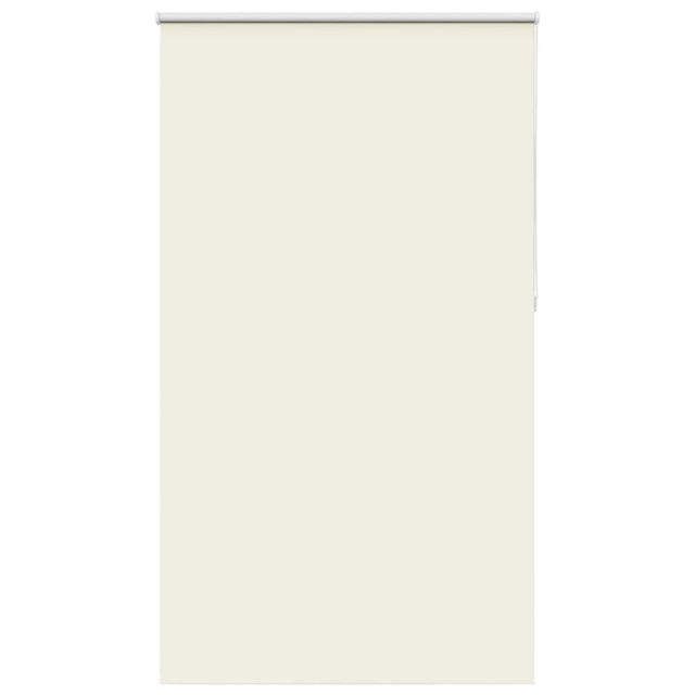 Berkfield Home Roller Blind Blackout Off-White 120x210 cm Fabric Width 116.6 cm Polyester in White - image 1