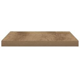 Berkfield Home Wall Shelves 4 pcs Artisan Oak 40x20x1.5 cm Engineered Wood in Brown - thumbnail 6