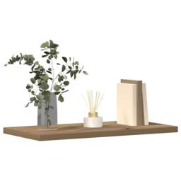 Berkfield Home Wall Shelves 4 pcs Artisan Oak 40x20x1.5 cm Engineered Wood in Brown - thumbnail 3