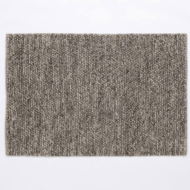 Arthouse Delilah Wool Pebble Mottled Taupe Rug 160x230cm in Grey - Size: 230 cm x 160 cm - image 1